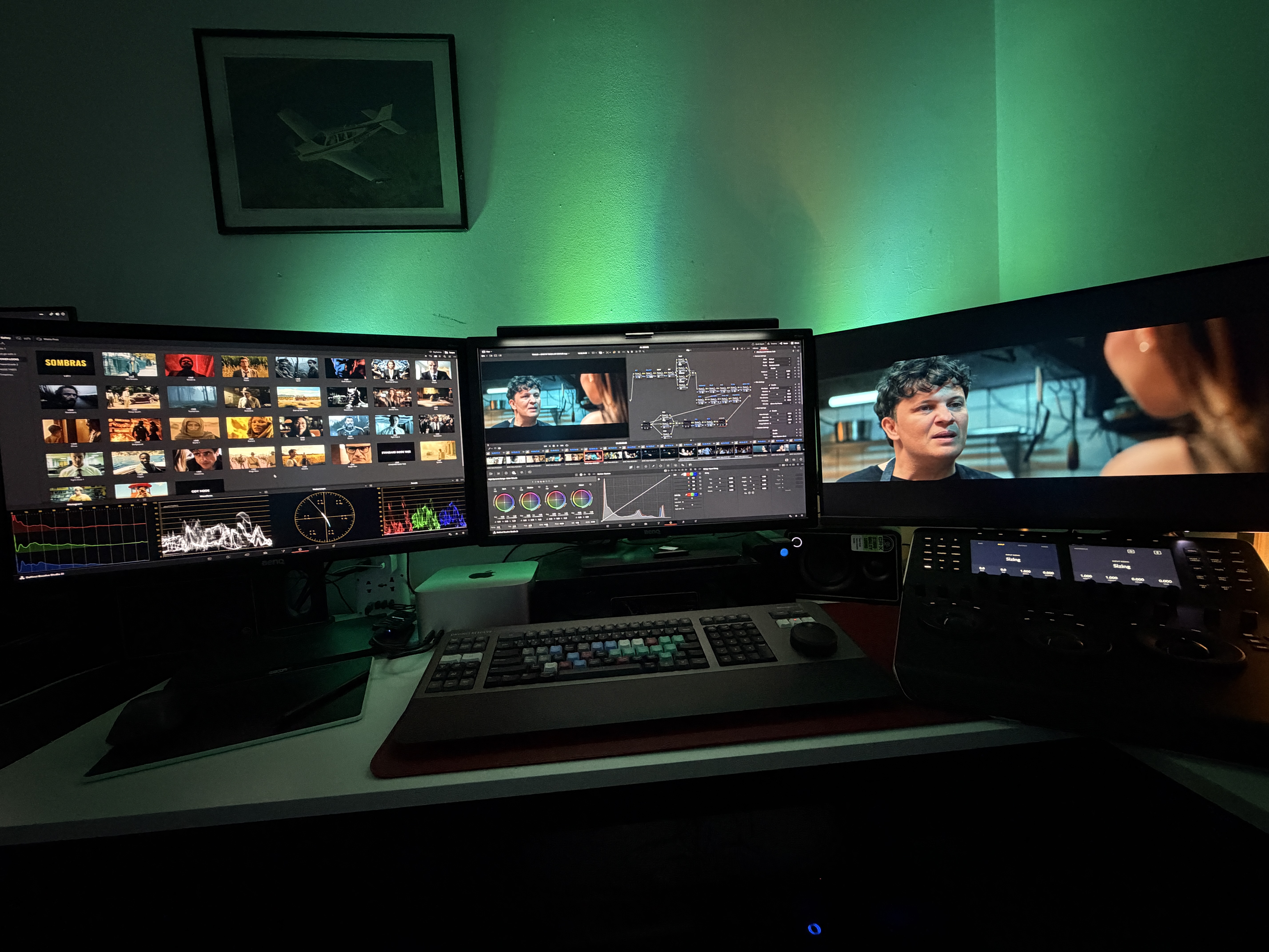 Otra vista del trabajo de postproducción en CineGroup